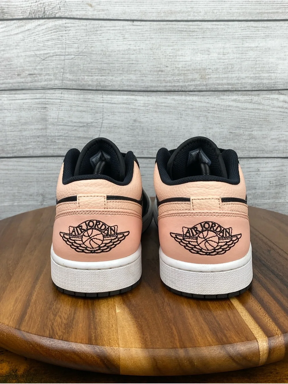 Nike Air Jordan 1 Low Black Crimson Tint Men’s Shoe 553558-034 Sneaker Size 10.5